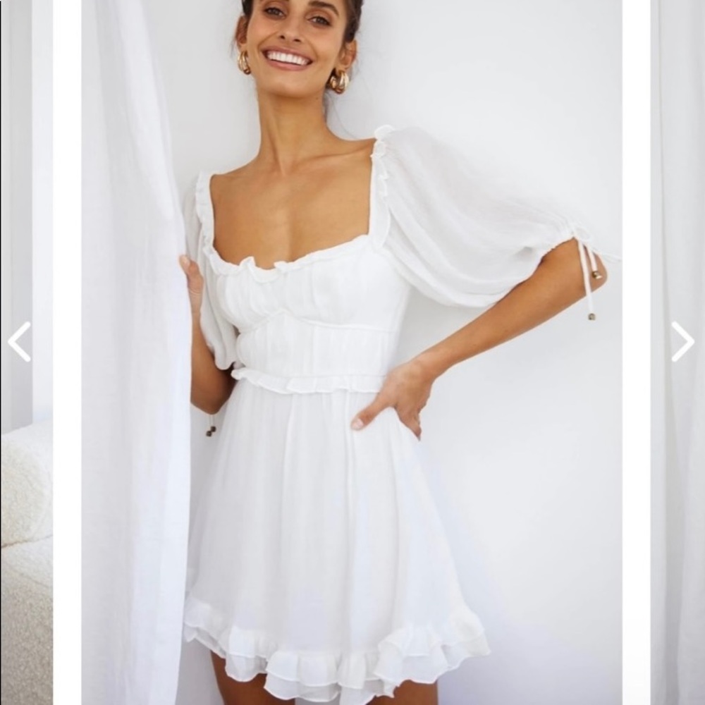 Selfie Leslie White Dress